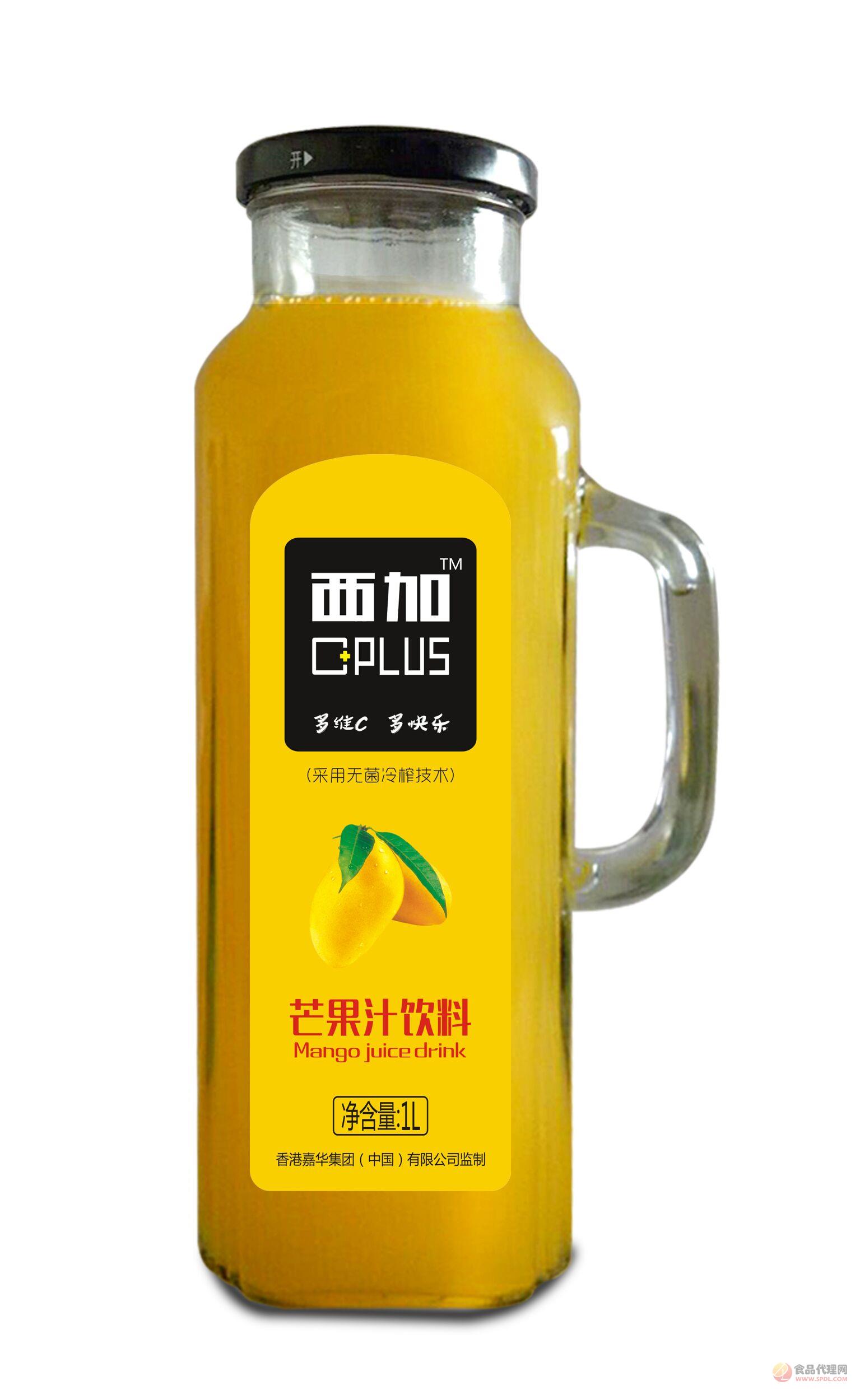 嘉华1L手杯芒果汁