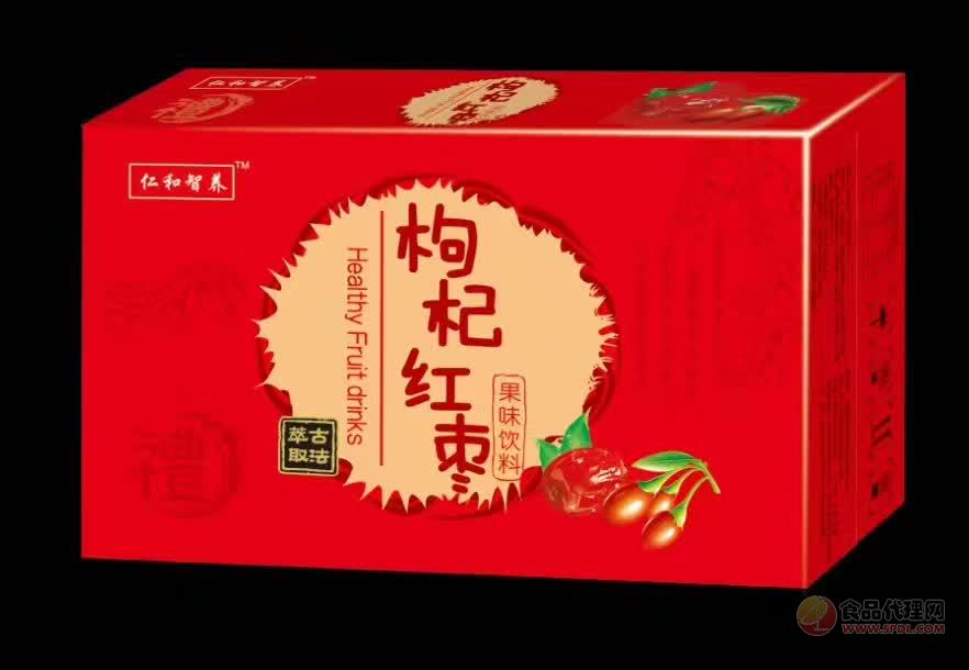 仁和智养枸杞红枣果味饮料箱装