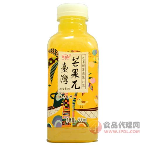 琪米尔台湾芒果π果汁饮料500ml