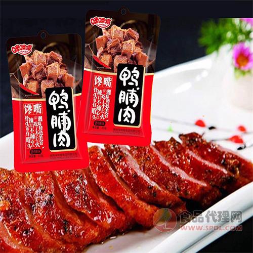 咪咪嘴馋鸭脯肉香辣味肉制品肉干肉脯35g