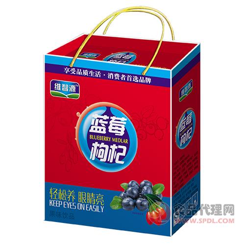 维智源蓝莓枸杞果味饮品乳饮品高凹顶礼盒