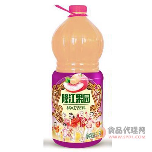 隆江果园桃味饮料果味饮料2.5L