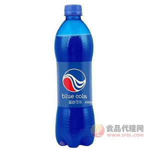 藍(lán)色可樂飲料450ml