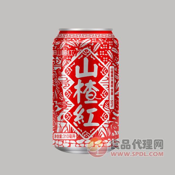许鲜山楂红山楂果汁饮料果蔬汁饮料310ml