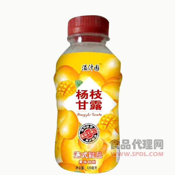 溢汁园杨枝甘露港式甜品果味饮品420ml