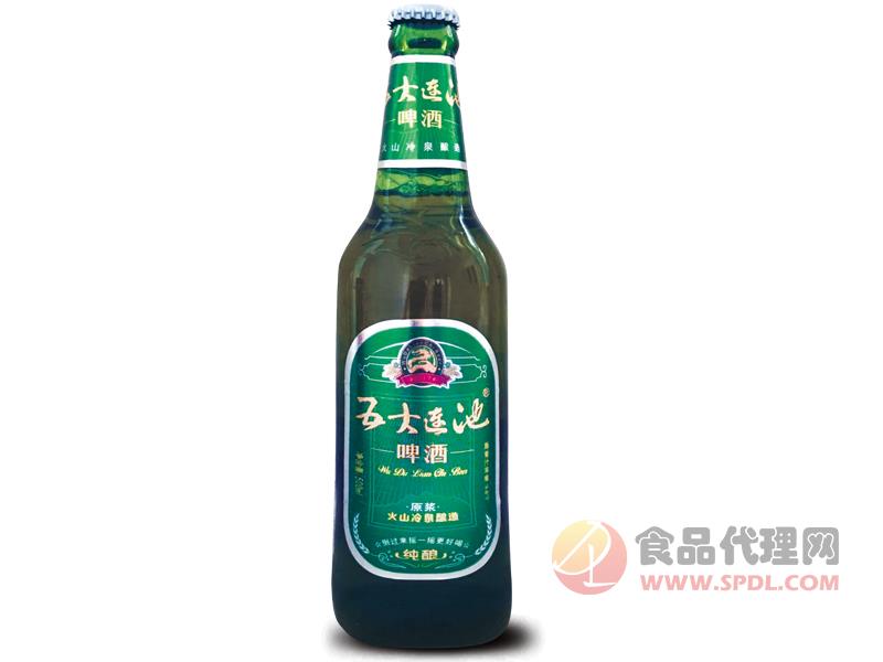 五大连池纯酿9.8（绿瓶）啤酒500ml