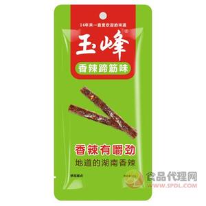 玉峰香辣蹄筋味挤压糕点麻辣小食品32g