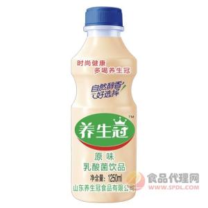 养生冠原味乳酸菌饮品乳饮料1.25L