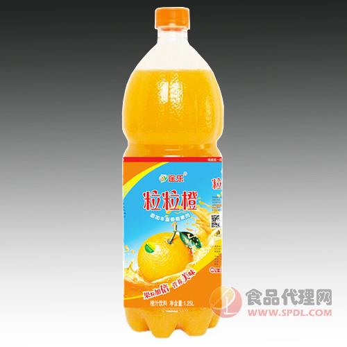 途乐粒粒橙橙汁饮料1.25L