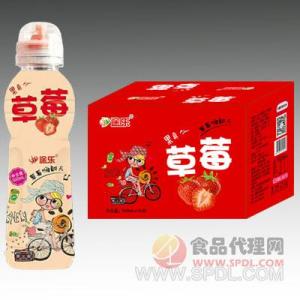 途乐草莓果汁饮料500mlx15瓶