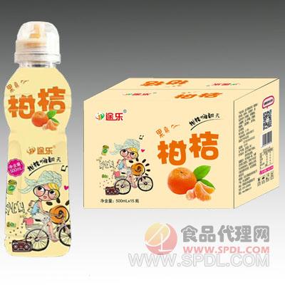 途乐柑桔果汁饮料500mlx15瓶