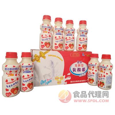 筱雨乳酸菌饮品草莓味340ml