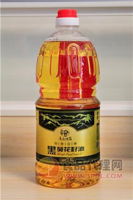 长白油翁 黑葵花子油 1.8L*6瓶 整箱