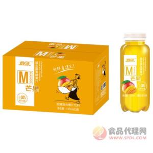 宜泉芒果汁益生菌发酵复合果汁饮料330mlx15瓶