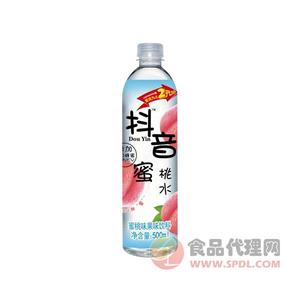 赢人心抖音蜜桃水水蜜桃果味饮料500ml