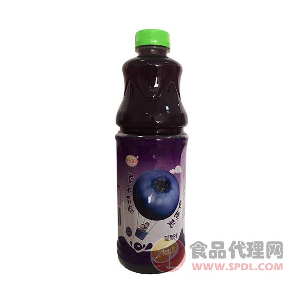 畅田蓝莓汁1.25L