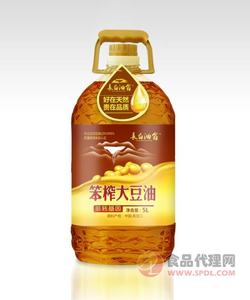 長白油翁 笨榨大豆油 5L*4瓶 整