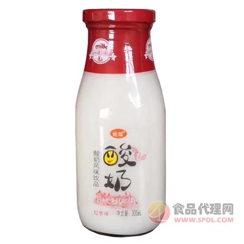 畅耀酸奶饮品红枣味300ml