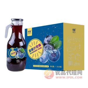 啄喜蓝莓汁饮料1.5Lx6瓶