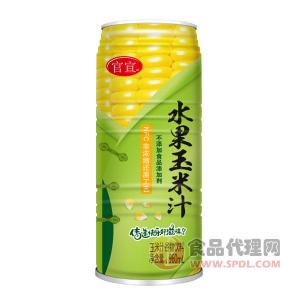 官宣水果玉米汁960ml