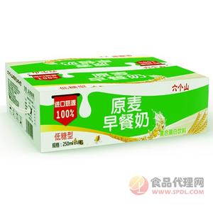 六个山早餐奶无菌枕蛋白饮品250ml