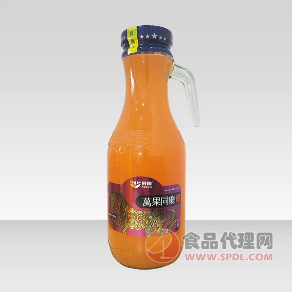 昊雨万果同庆百香果汁饮料1.5L