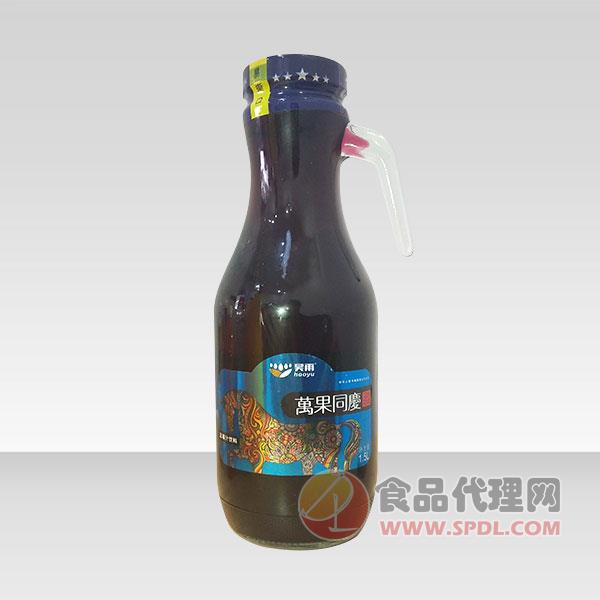 昊雨万果同庆蓝莓汁饮料1.5L