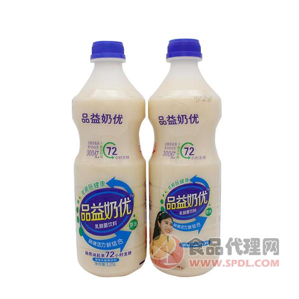 品益奶优乳酸菌饮料原味1.25L