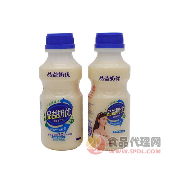 品益奶优乳酸菌饮料原味340ml