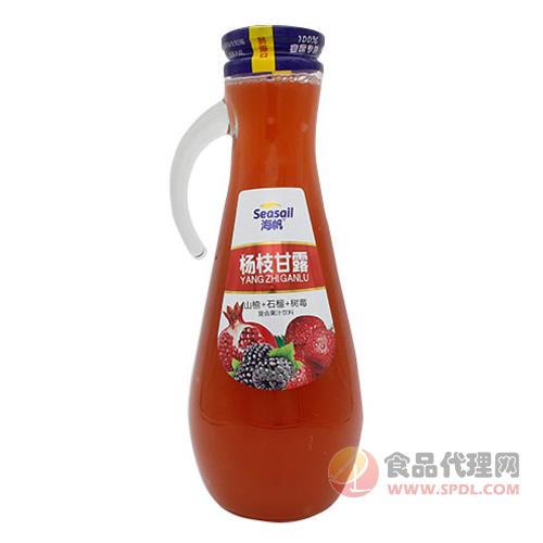 海帆杨枝甘露复合果汁饮料（山楂+石榴+树莓）手柄瓶1.5L
