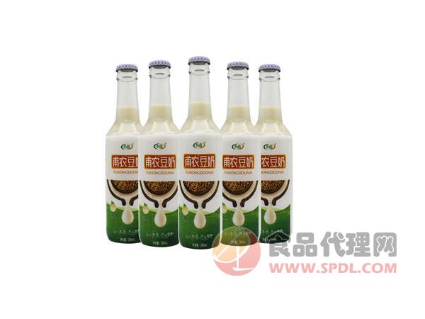 乡蕴豆奶植物蛋白饮料绿瓶280ml