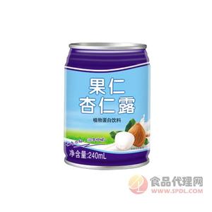 百仕露果仁杏仁露植物蛋白飲料矮罐240ml