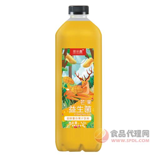 豫浪鑫芒果益生菌发酵复合果汁饮料1.5L
