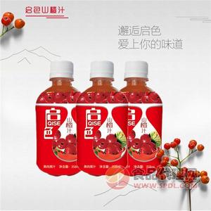 启色山楂汁瓶装350ml