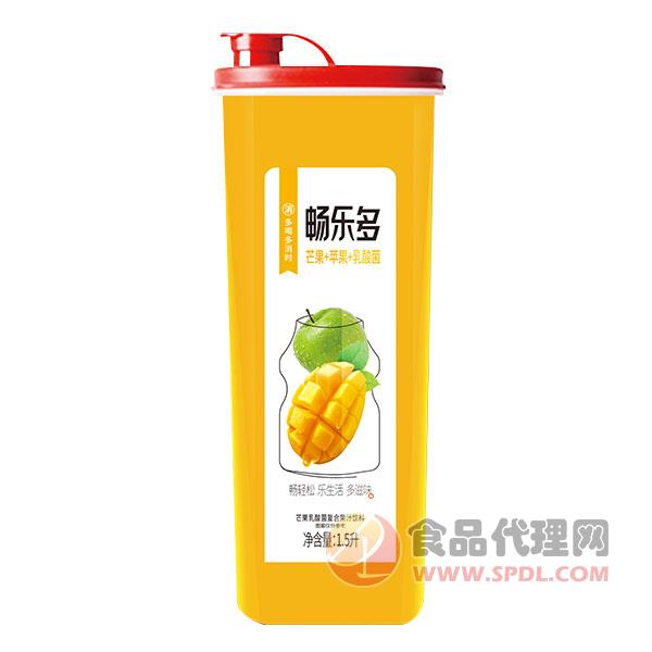畅乐多复合果汁饮料芒果+苹果味1.5L