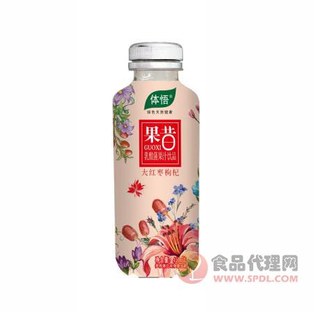 体悟果昔大红枣枸杞果汁饮品410ml