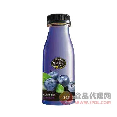 甄典果园鲜榨蓝莓汁饮料350ml
