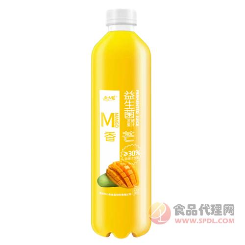 皮小果益生菌发酵香芒果汁饮料1.25L