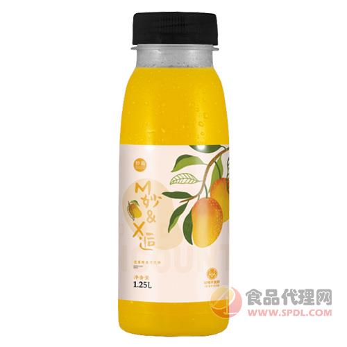 妙逅芒果味果汁饮料1.25L
