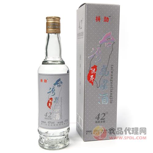 拼劲台湾高粱酒陈年42度（绵柔浓香）450ml