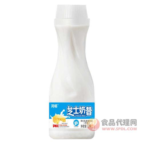 鸿畅芝士奶昔果粒乳酸菌饮品（原味）1.25L