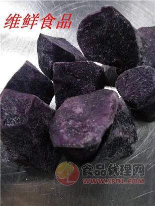 维鲜食品 12.5kg/箱 速冻紫薯招商